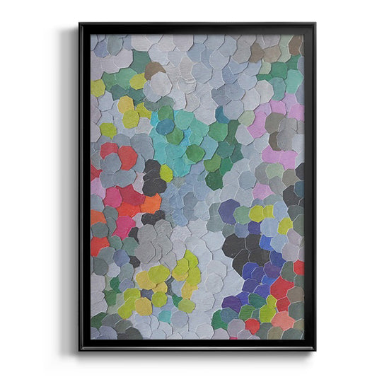 Buckingham Gardens - Modern Framed Canvas Print