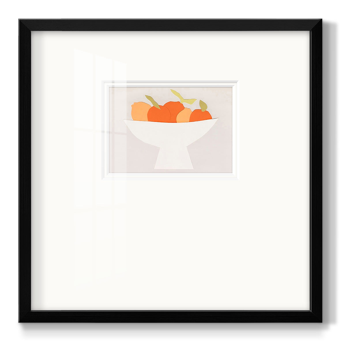 Sumo Citrus I - Double Matboard Framed Print