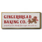 Gingerbread Baking Co - Floater Framed Canvas Print