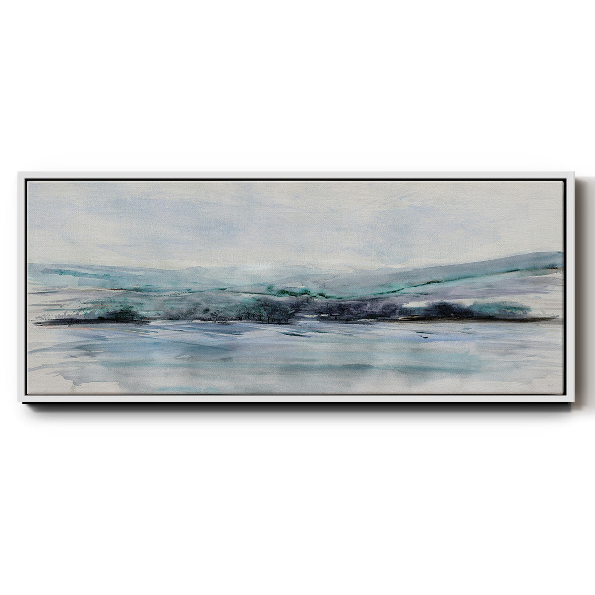 Beech Mountain - Floater Framed Canvas Print