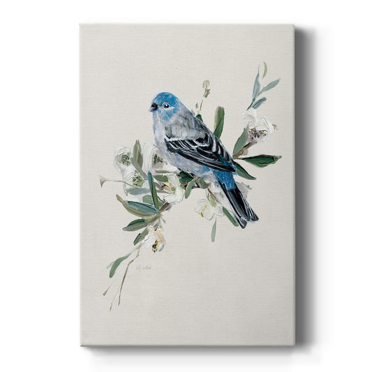 Bluebird Happy II - Canvas Art Print