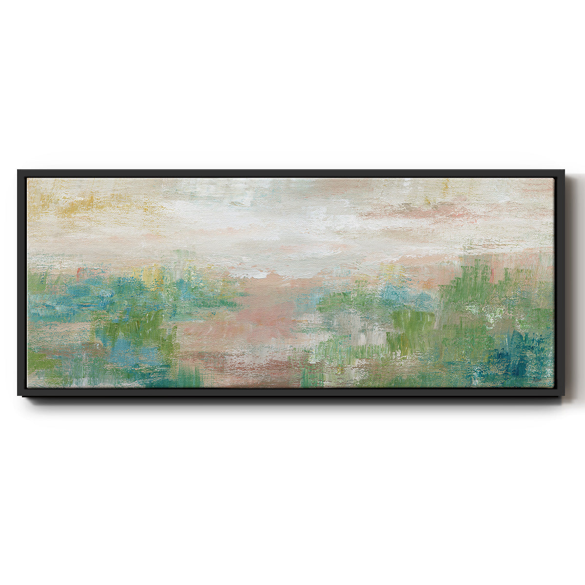 Sea Oats II - Floater Framed Canvas Print