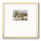 Vase of Pink Flowers V - Double Matboard Framed Print