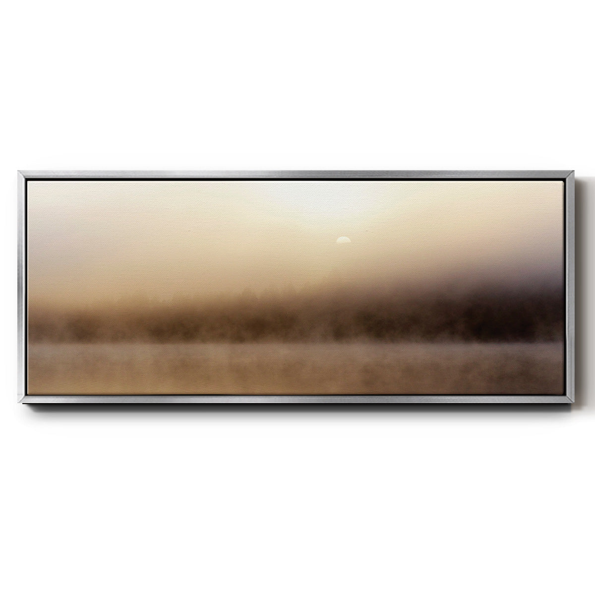 Break of Dawn - Floater Framed Canvas Print