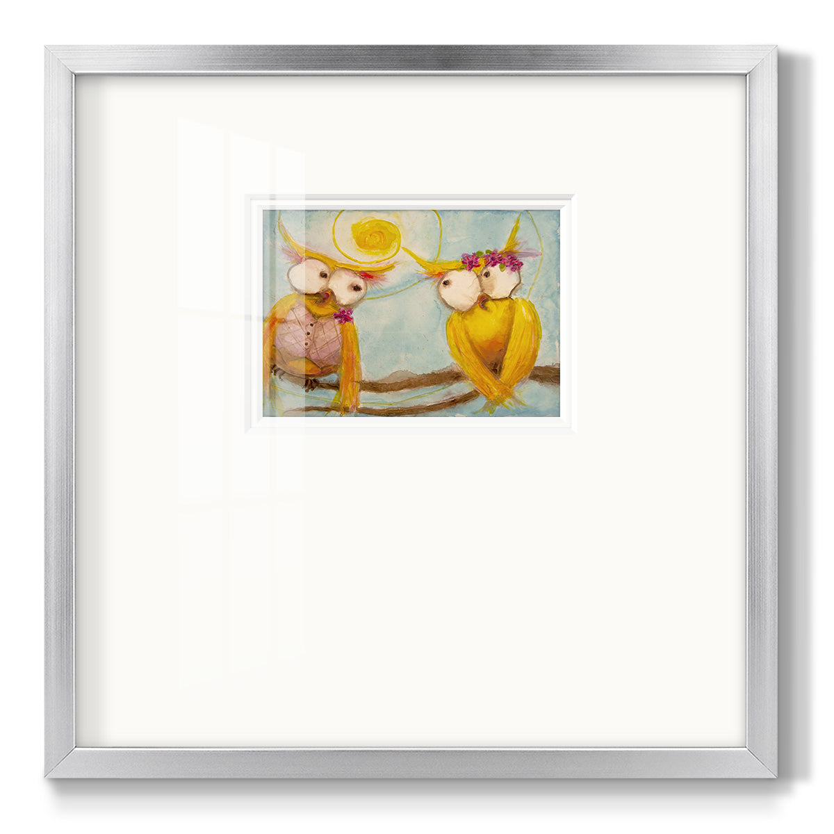 Hoos Branch for Two - Double Matboard Framed Print