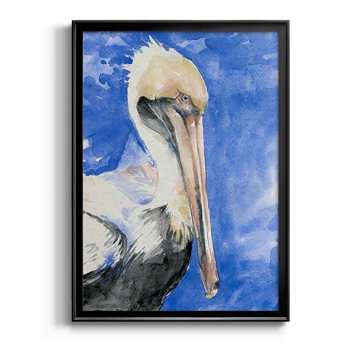 Pelican Pool I - Modern Framed Canvas Print