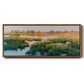 Marshland View II - Floater Framed Canvas Print