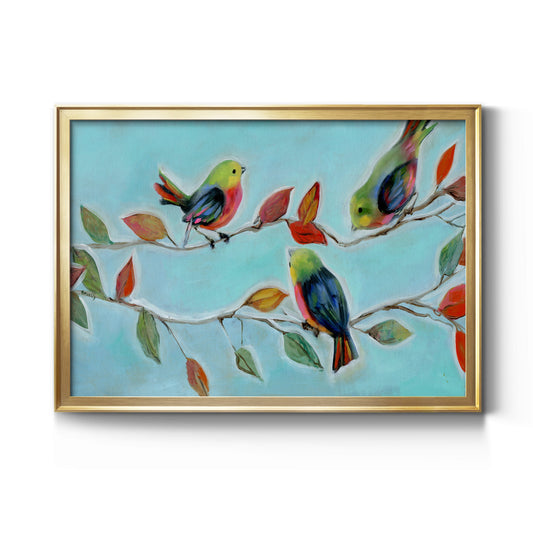 Bitty Birds II Premium Classic Framed Canvas - Ready to Hang