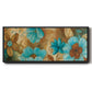 Garden Glow II - Floater Framed Canvas Print