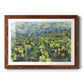 Yellow Grapevines Forever - Barnwood Framed Art Print