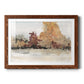 The Autumn View II - Barnwood Framed Art Print