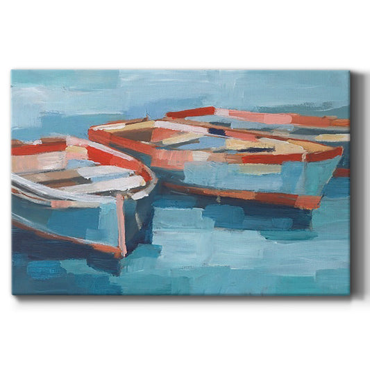 Primary Boats II - Canvas Art Print