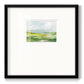 Watery Lowlands II - Double Matboard Framed Print