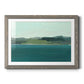 Calming Lake View I - Barnwood Framed Art Print