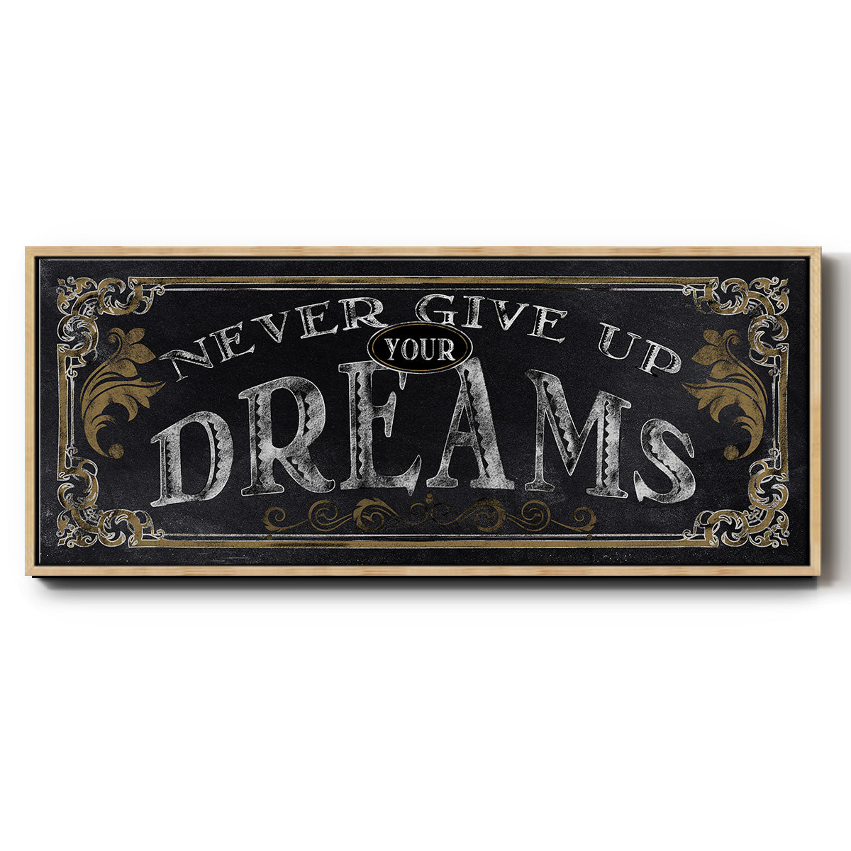 Dreams - Floater Framed Canvas Print