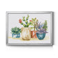 Summer Succulents I Premium Classic Framed Canvas - Ready to Hang