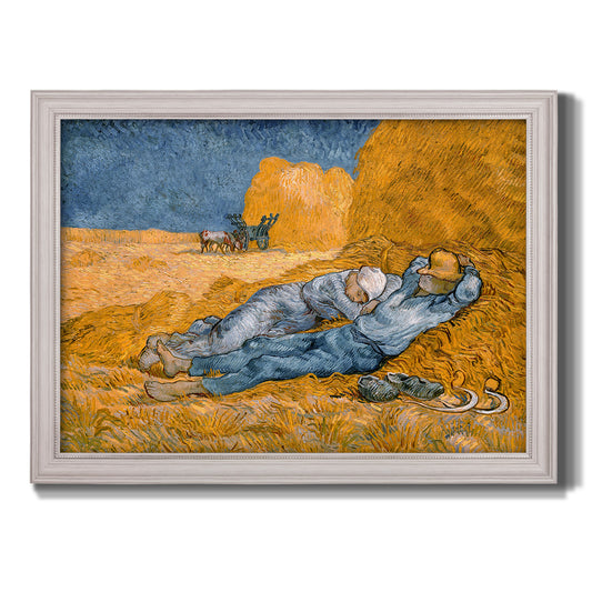 The Siesta - Ornate Framed Canvas Print