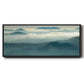 Above the Clouds - Floater Framed Canvas Print
