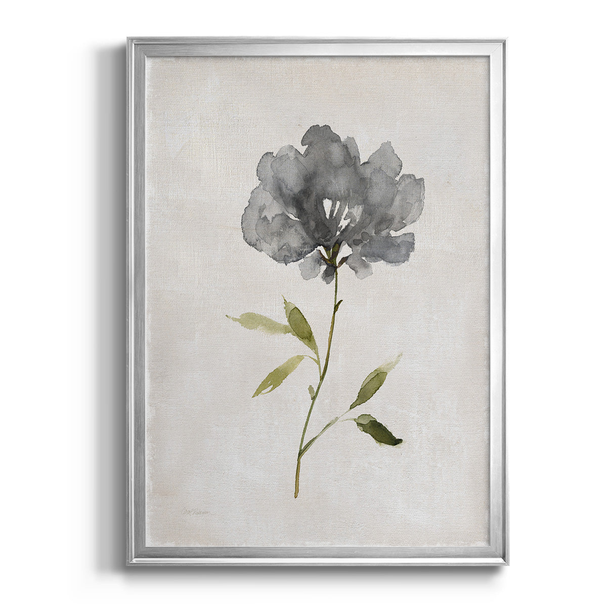 Botanical Beauty I - Modern Framed Canvas Print