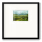 Emerald View II Premium Framed Print Double Matboard