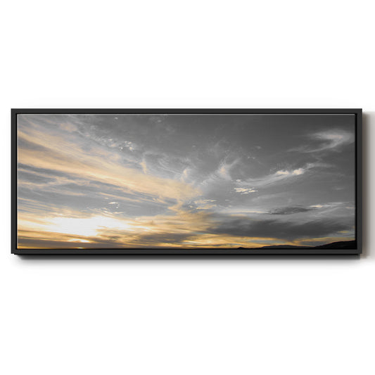 Sky Above - Floater Framed Canvas Print