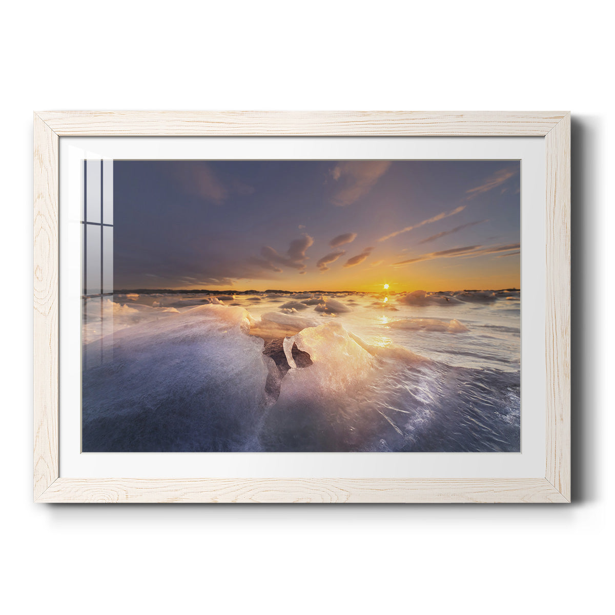 Breakthrough - Barnwood Framed Art Print
