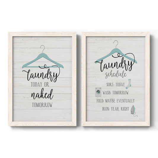 Naked Tomorrow- Barnwood Framed Canvas Set