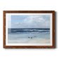 Beach Trio - Barnwood Framed Art Print