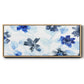 Blue Gossamer Garden V - Floater Framed Canvas Print