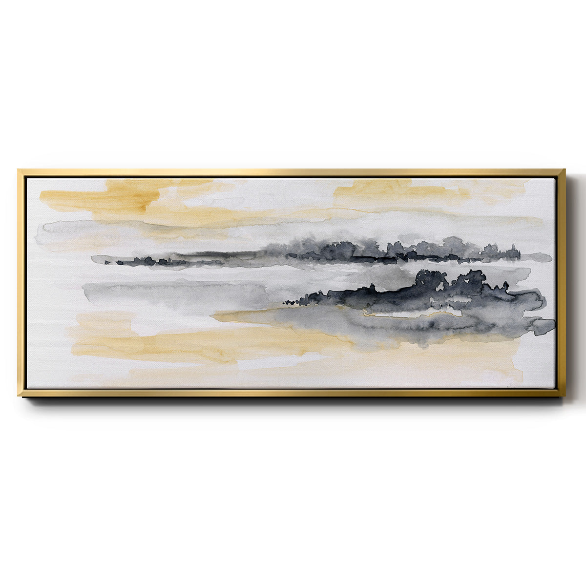 Whispering Wind II - Floater Framed Canvas Print