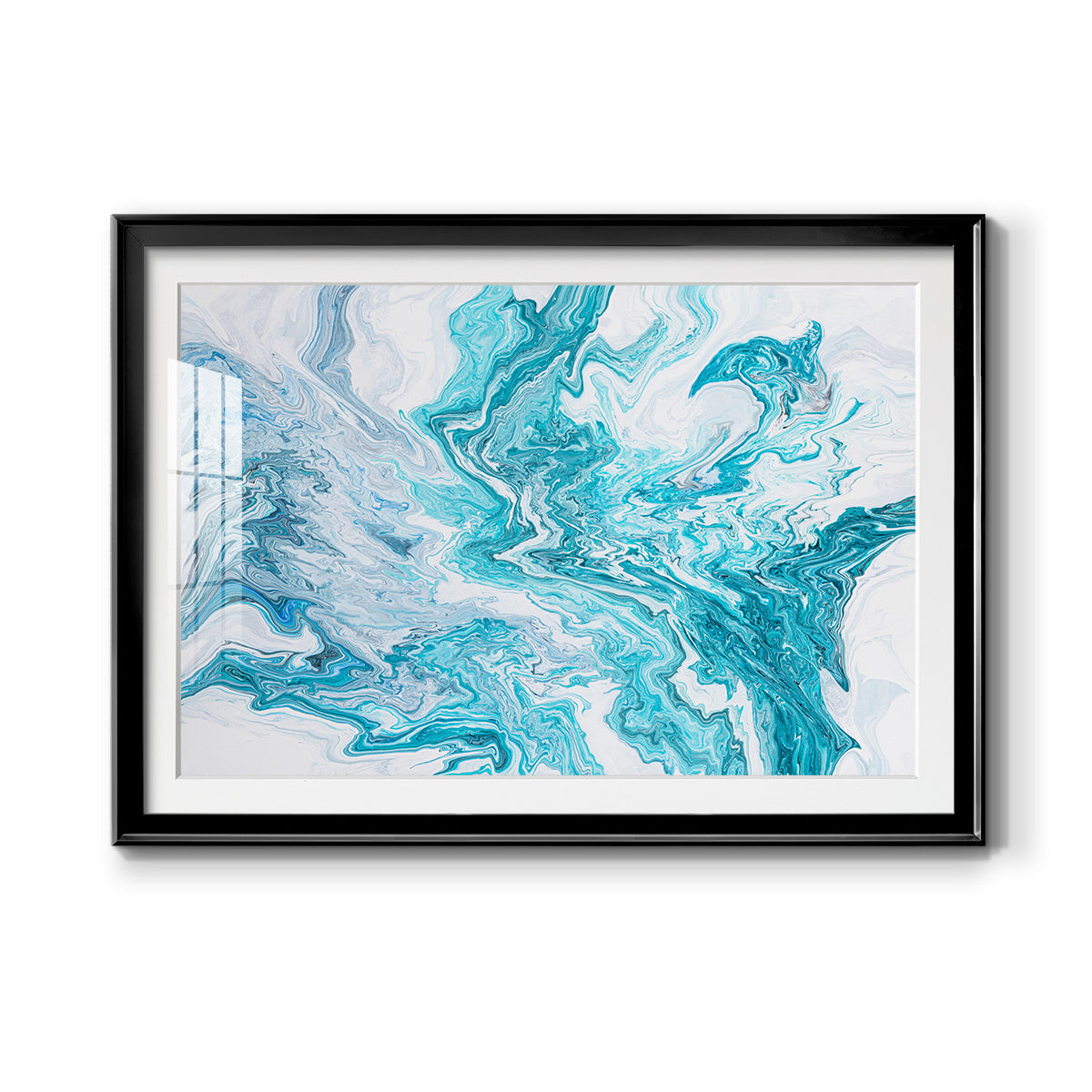 Tide Pool - Modern Framed Art Print