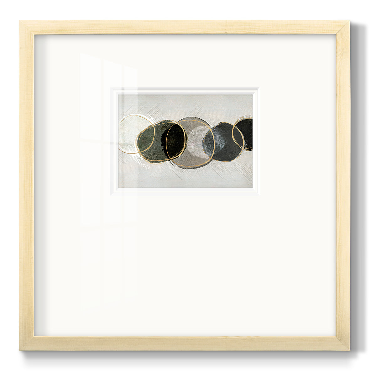 River Bottom - Double Matboard Framed Print