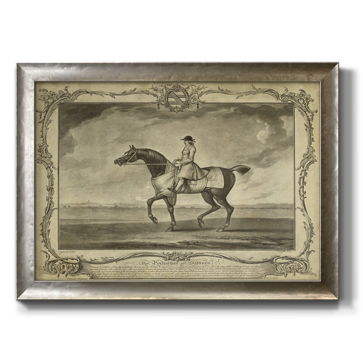 Distinguished Horses II Premium Framed Canvas- Ready to Hang