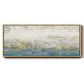 Color Block Horizon - Floater Framed Canvas Print