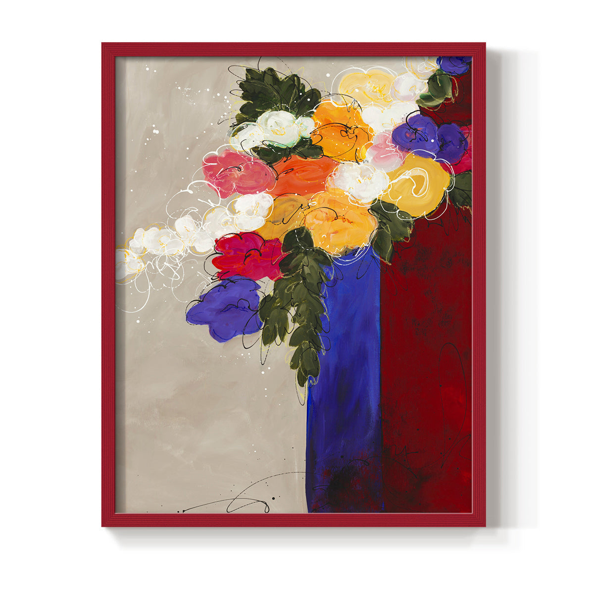 For Me - Restickable Framed Art Print