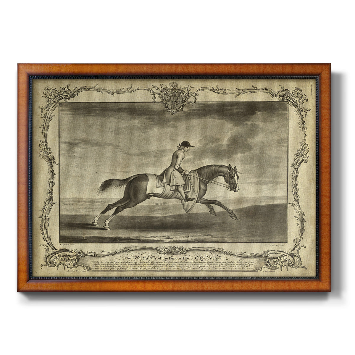 Distinguished Horses I Premium Framed Canvas- Ready to Hang