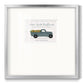 Farmers Market Truck - Double Matboard Framed Print