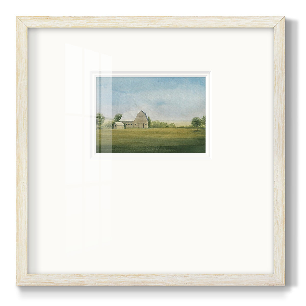 Grove Farm II Premium Framed Print Double Matboard