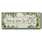 No Place Like Home - Floater Framed Canvas Print
