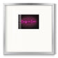 Neon Love II - Double Matboard Framed Print