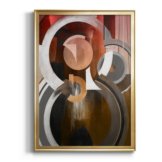 Focal - Modern Framed Canvas Print