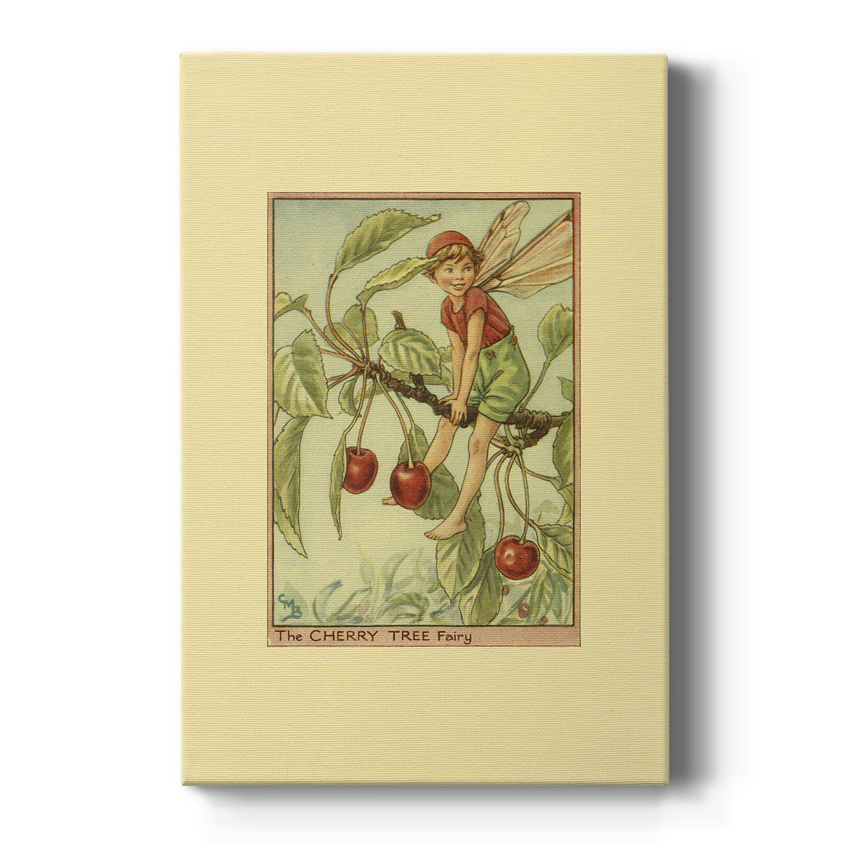 The Cherry Tree Fairy Premium Gallery Wrapped Canvas - Ready to Hang