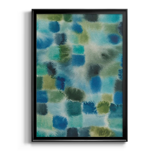 Earthy Plexus I - Modern Framed Canvas Print