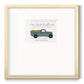 Farmers Market Truck - Double Matboard Framed Print