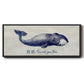 Let The Sea Set You Free - Floater Framed Canvas Print