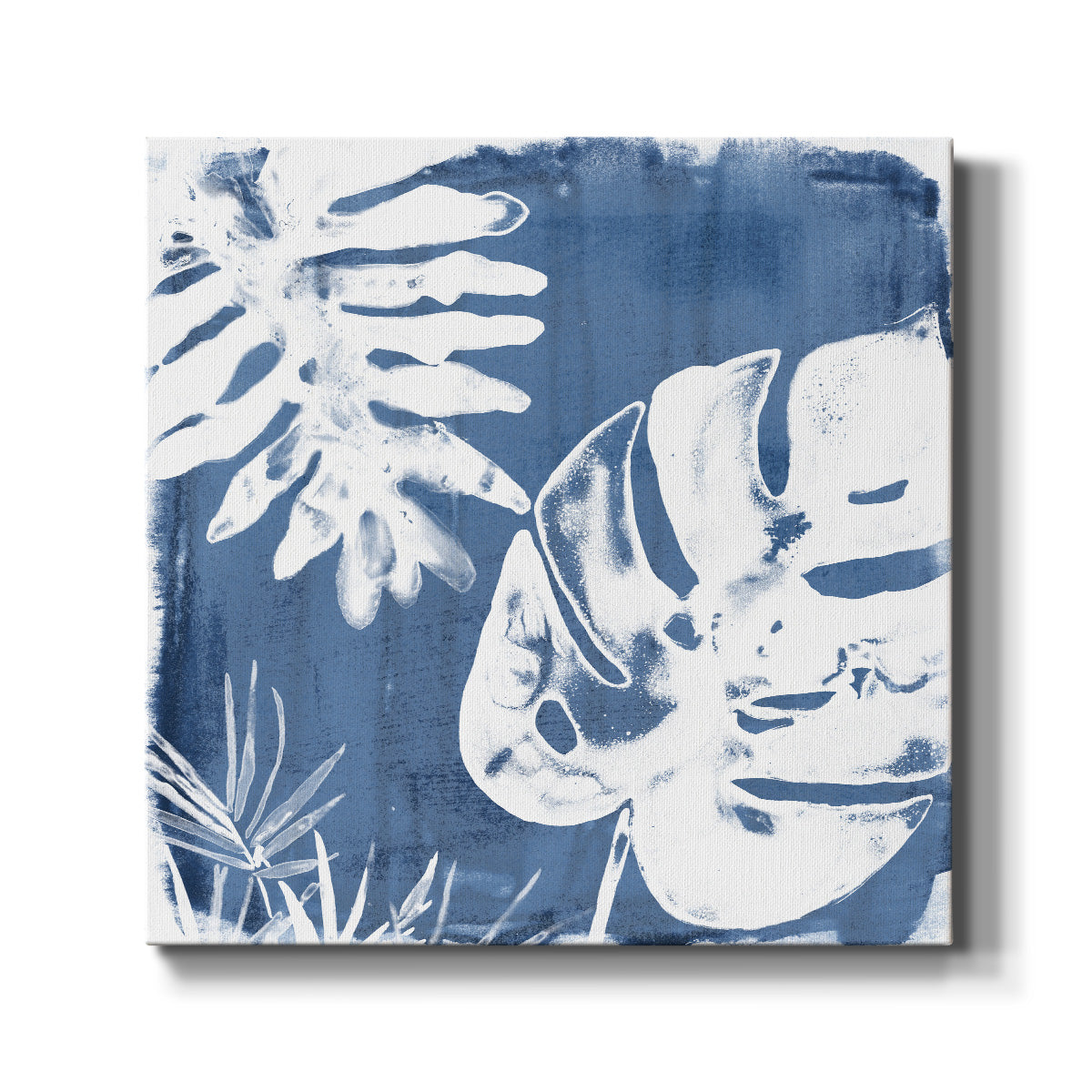 Tropical Indigo Impressions IV - Canvas Art Print