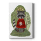 Hot Chocolate Raccoon - Canvas Art Print