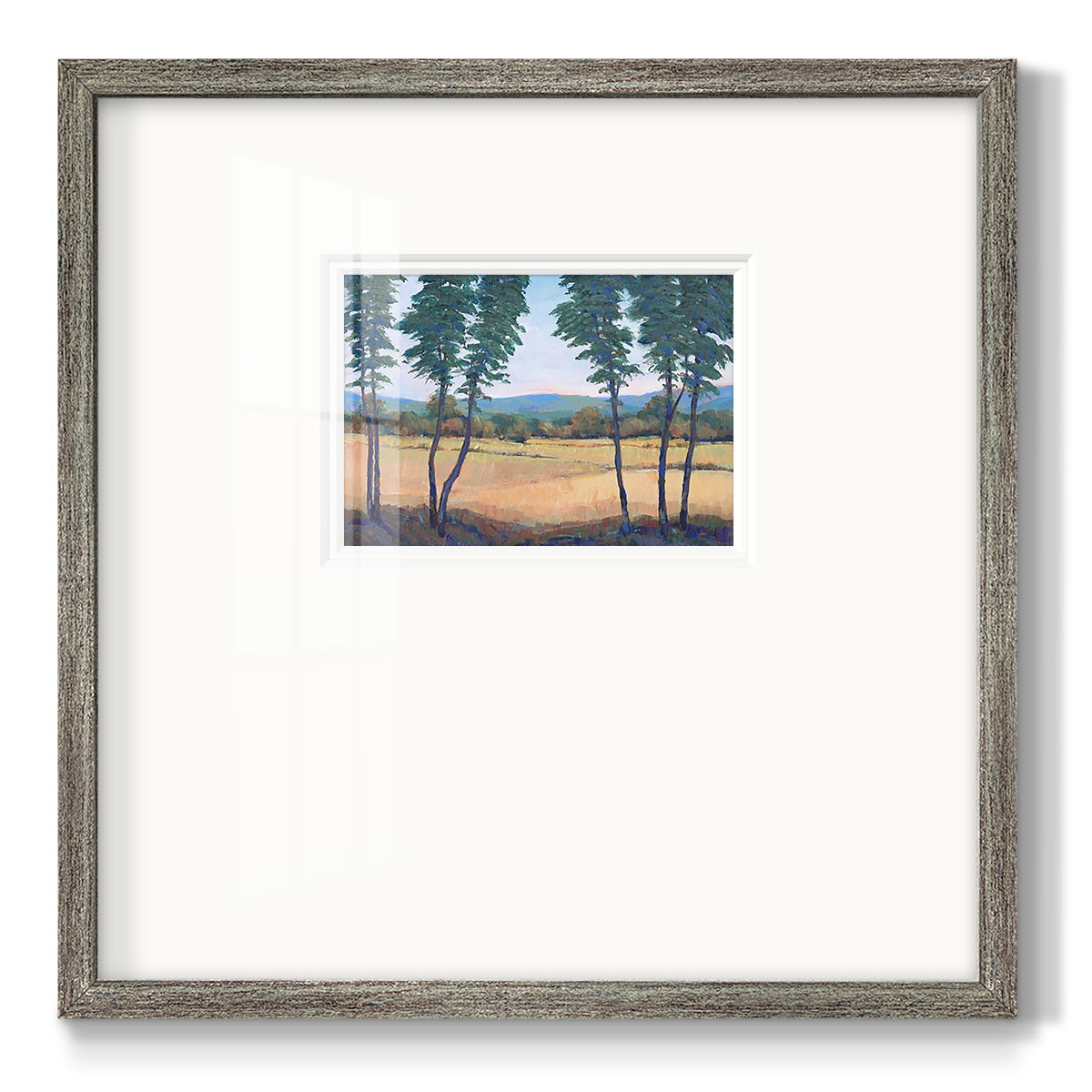 Still Morning II - Double Matboard Framed Print