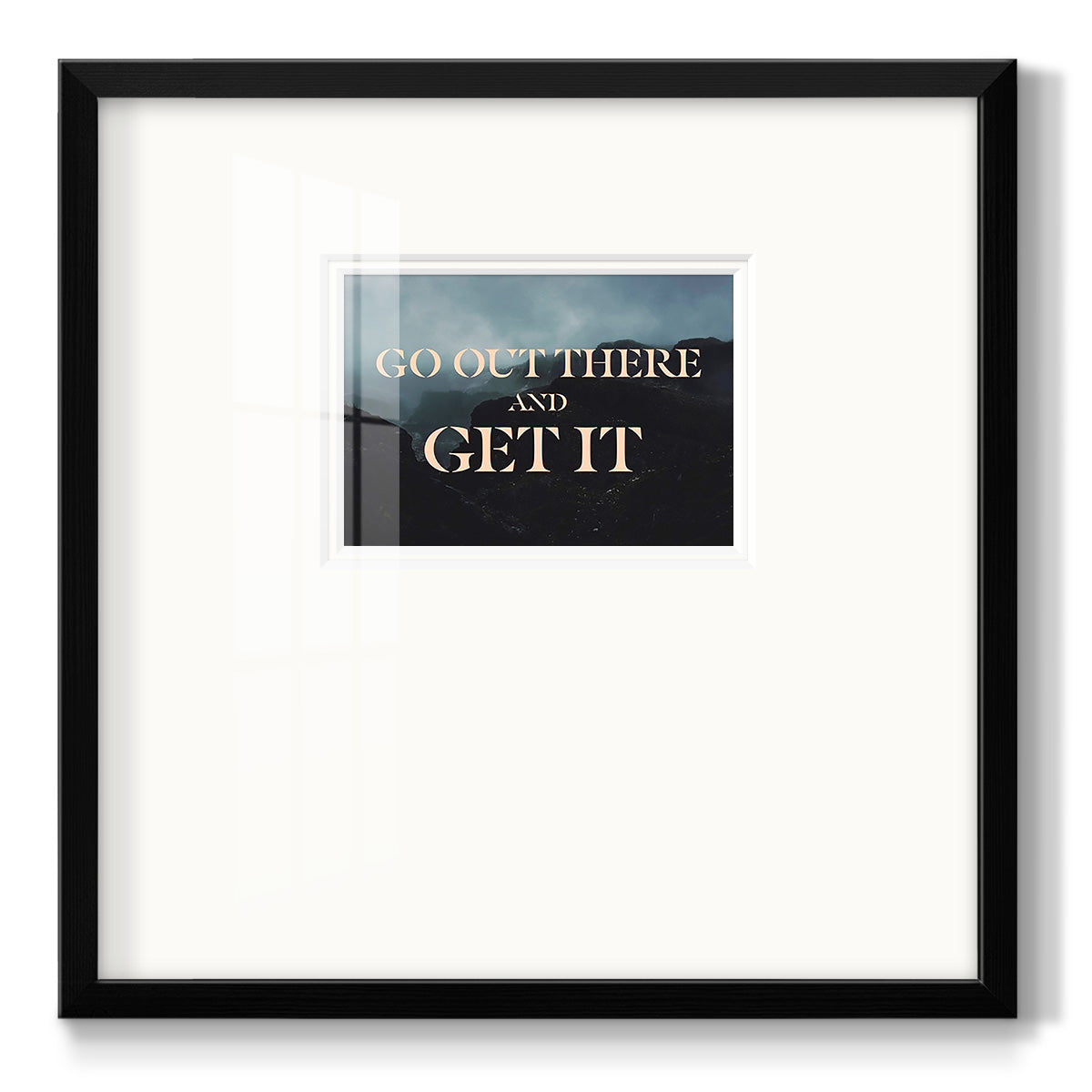 Bro-Inspo V - Double Matboard Framed Print