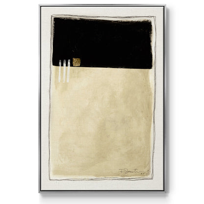 Inner Musing II - Floater Framed Canvas Print